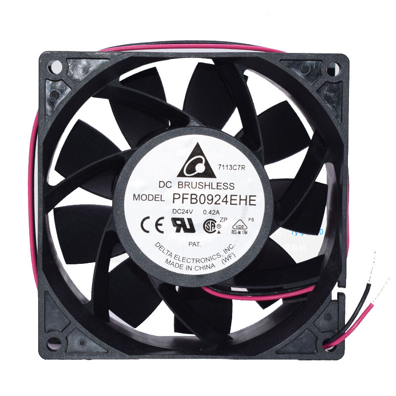 Delta PFB0924EHE 9238 24V 0.42A inverter cooling fan