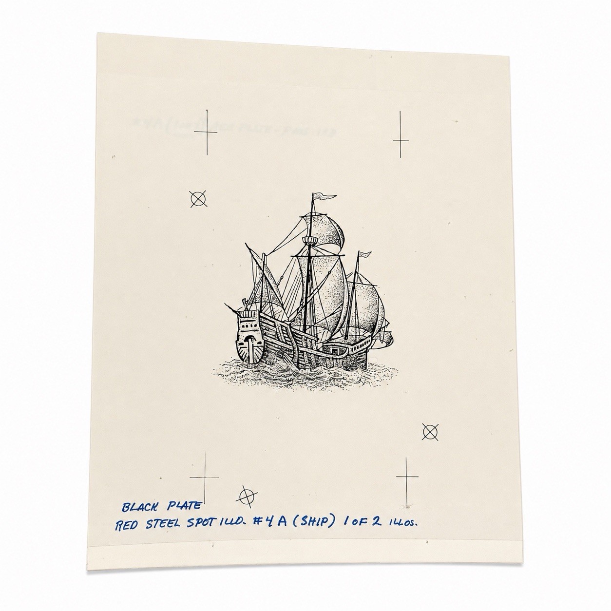 Original 1995 TSR RED STEEL: Savage Baronies Published Ship Production D&D Art