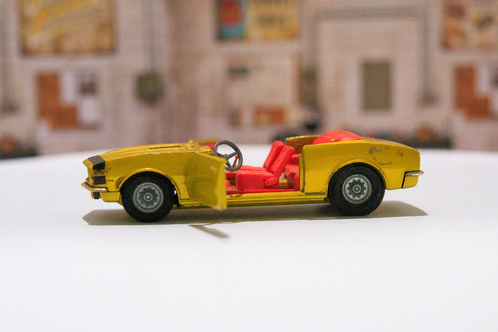 Corgi Toys Chevrolet Camaro SS Gold Vintage Resto/Parts Car Loose