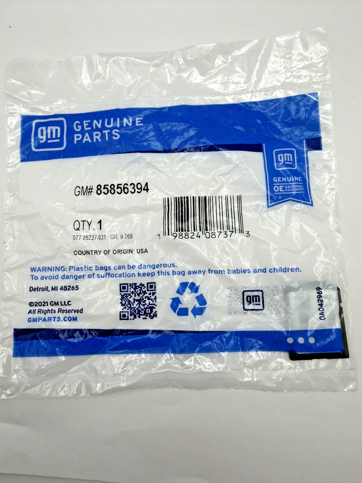 Genuine GM Chevrolet SD Card Navigation GPS North America Maps GM 85856394 OEM