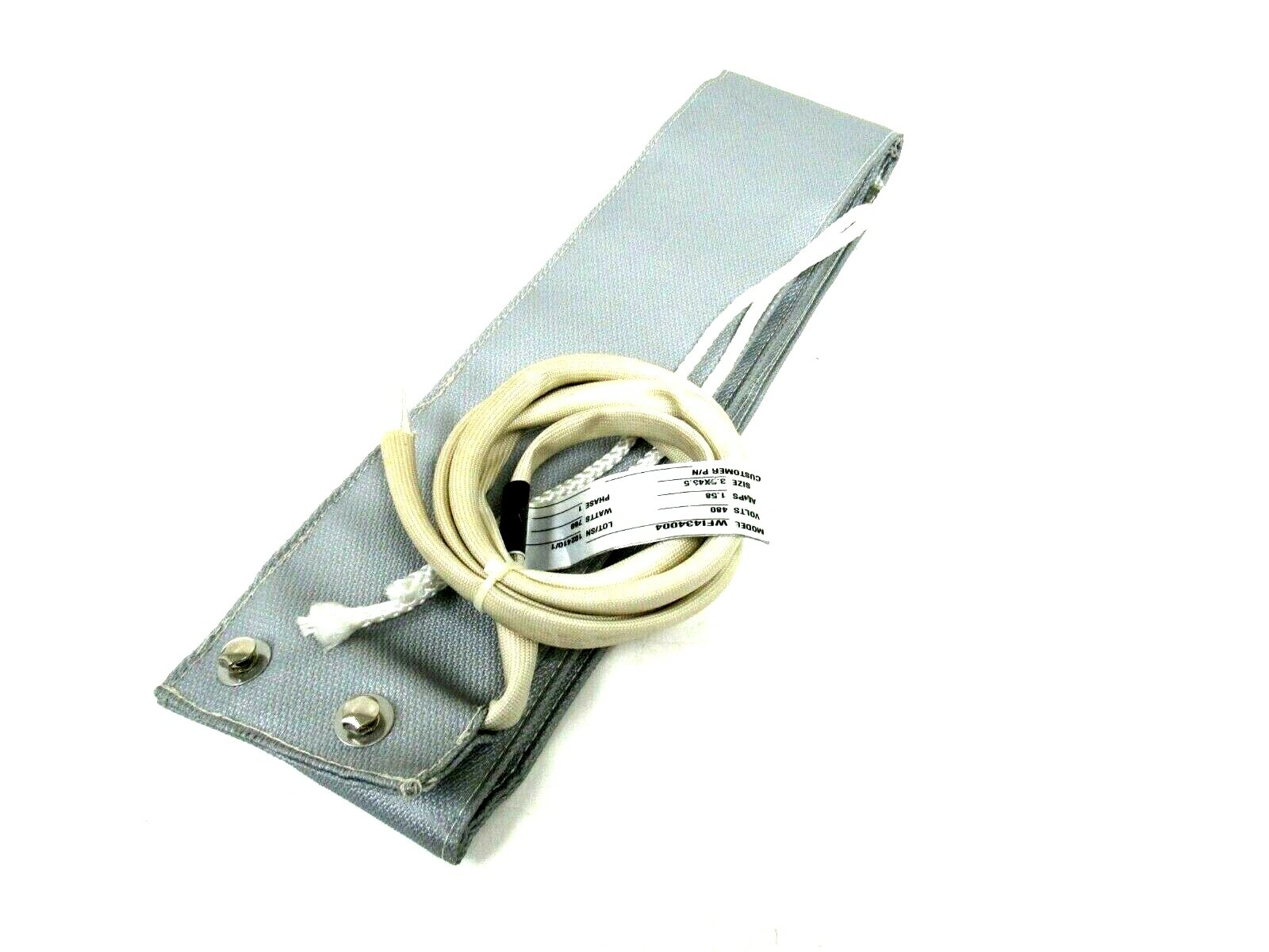 NEW BRISKHEAT WFI434004 HEATING PAD 3.5 x 43.5 480V NEW BRISKHEAT WFI434004 HEATING PAD 3.5 x 43.5 480V