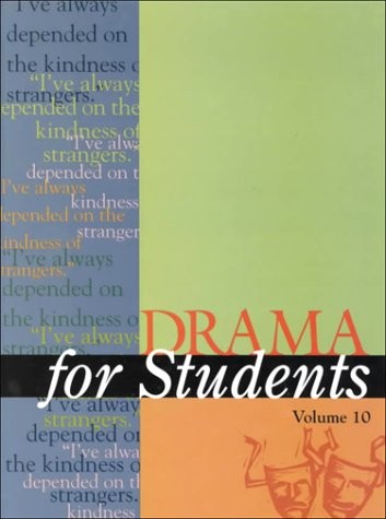 Drama for Students Vol 10 by Michael La Blanc - Hardcover - VERY GOOD