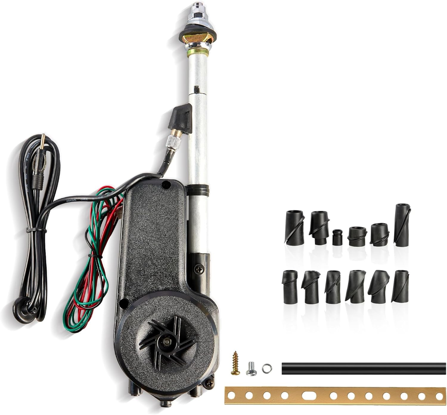 Power Radio Antenna Aerial AM/FM Automatic Retractable Mast Kit for Honda Accord