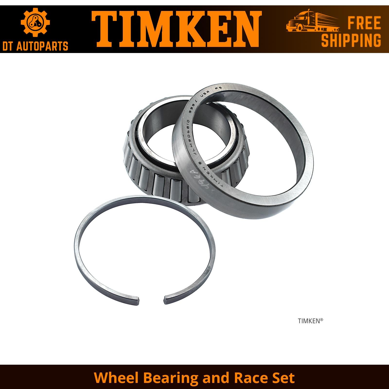 For 1974-1979 Dodge Ramcharger - Front Wheel Bearing and Race Set Timken