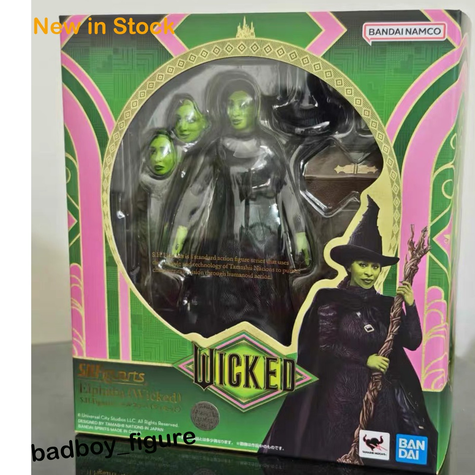 In-Stock Bandai S.H.Figuarts SHF Elphaba (Wicked) Action Figure In-Stock Bandai S.H.Figuarts SHF Elphaba (Wicked) Action Figure