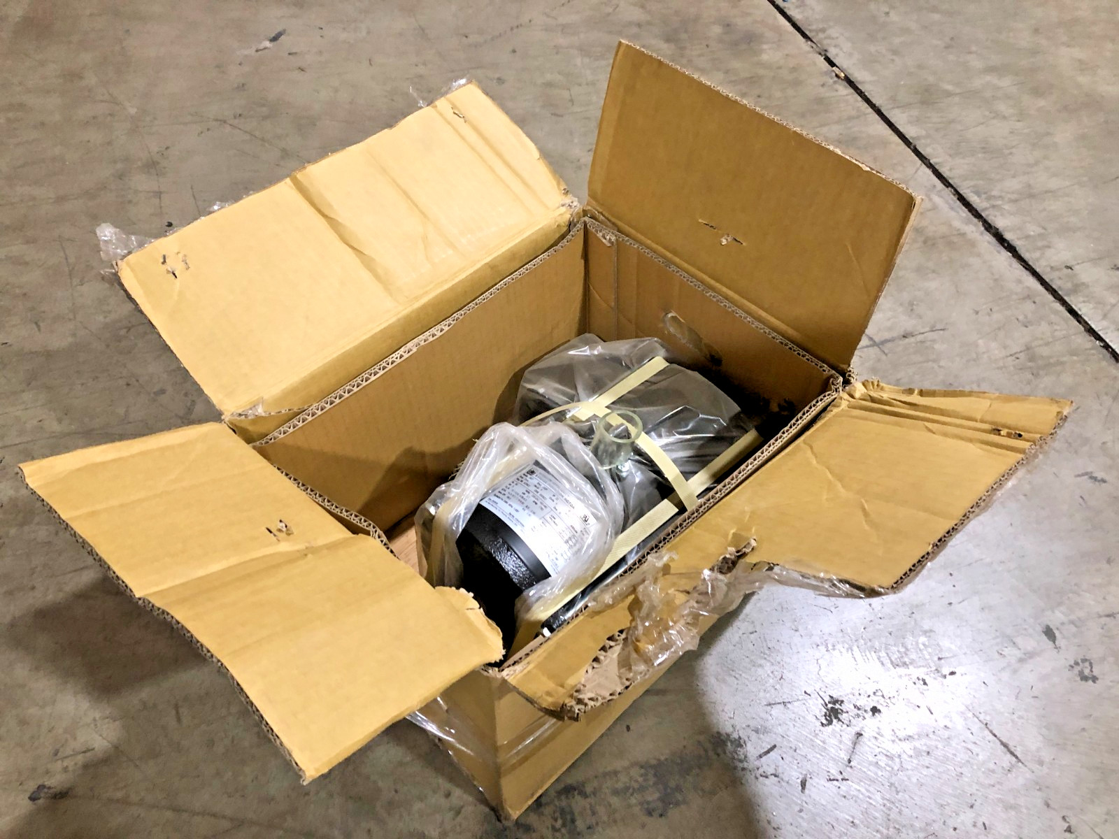 New Dial Manufacturing 2607 Motor 5HP 3PH 230/460V 1760rpm 13.1/6.55A