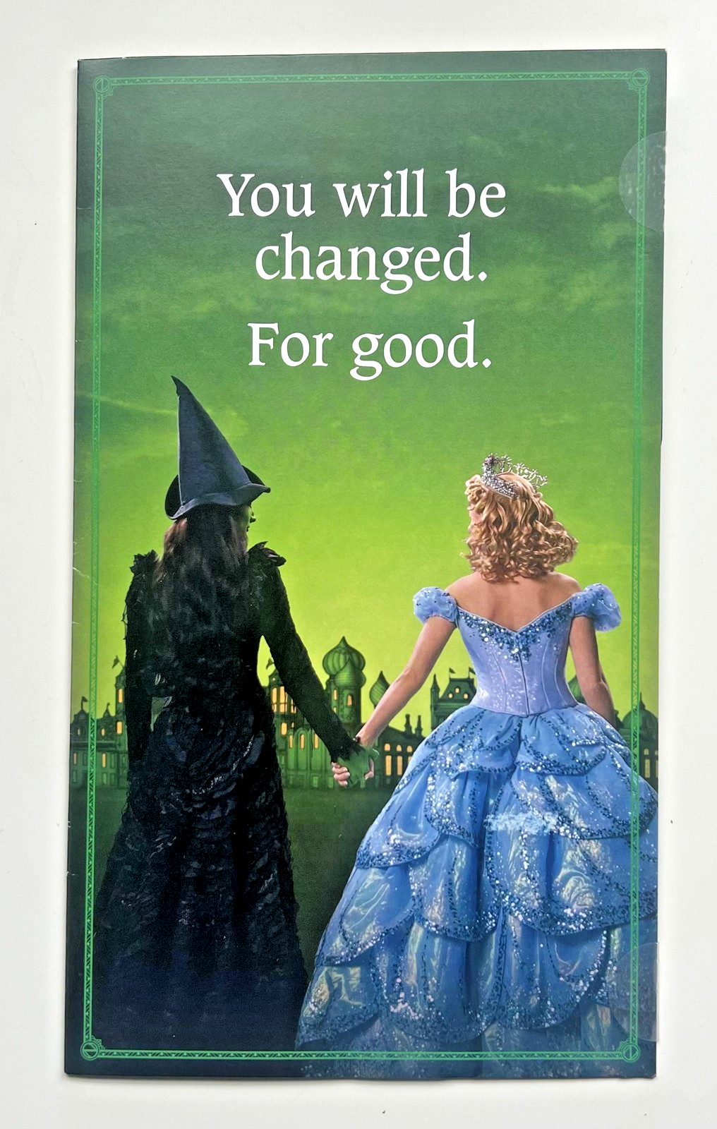 2026 WICKED Broadway mini ad/flyer Broadway Mailer NYC ONLY Promotional Brochure