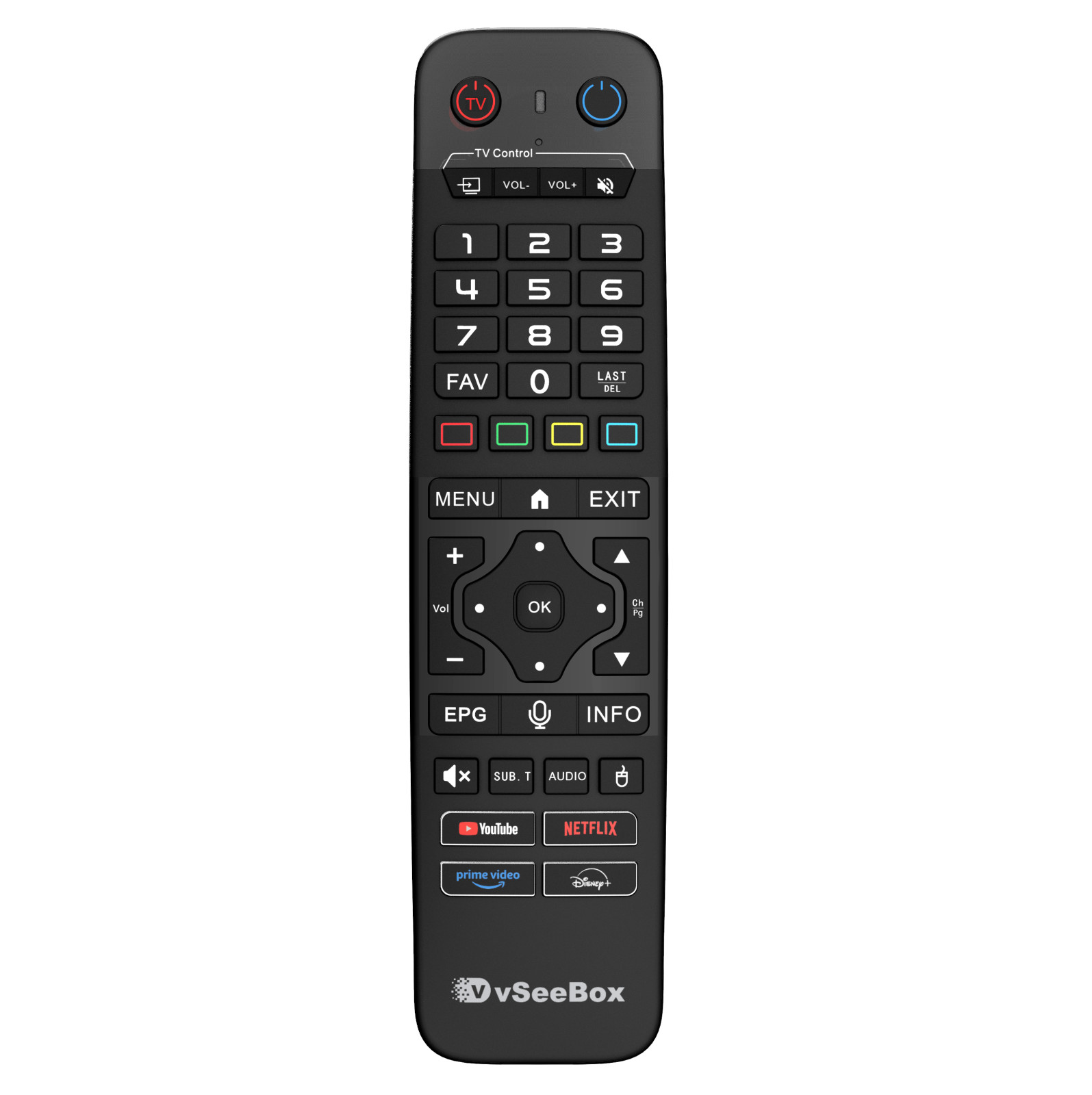 Genuine vSeeBox V6 Max Bluetooth & Voice Control Replacement Remote Control OEM
