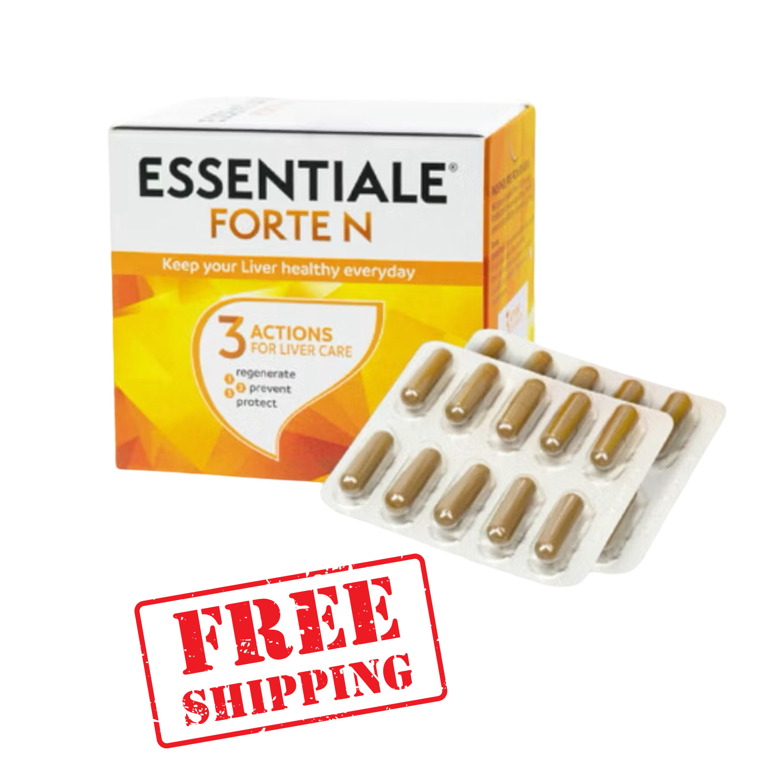 Essentiale Forte N Liver Detox & Liver Tonic Supplement 90s Made in Germany