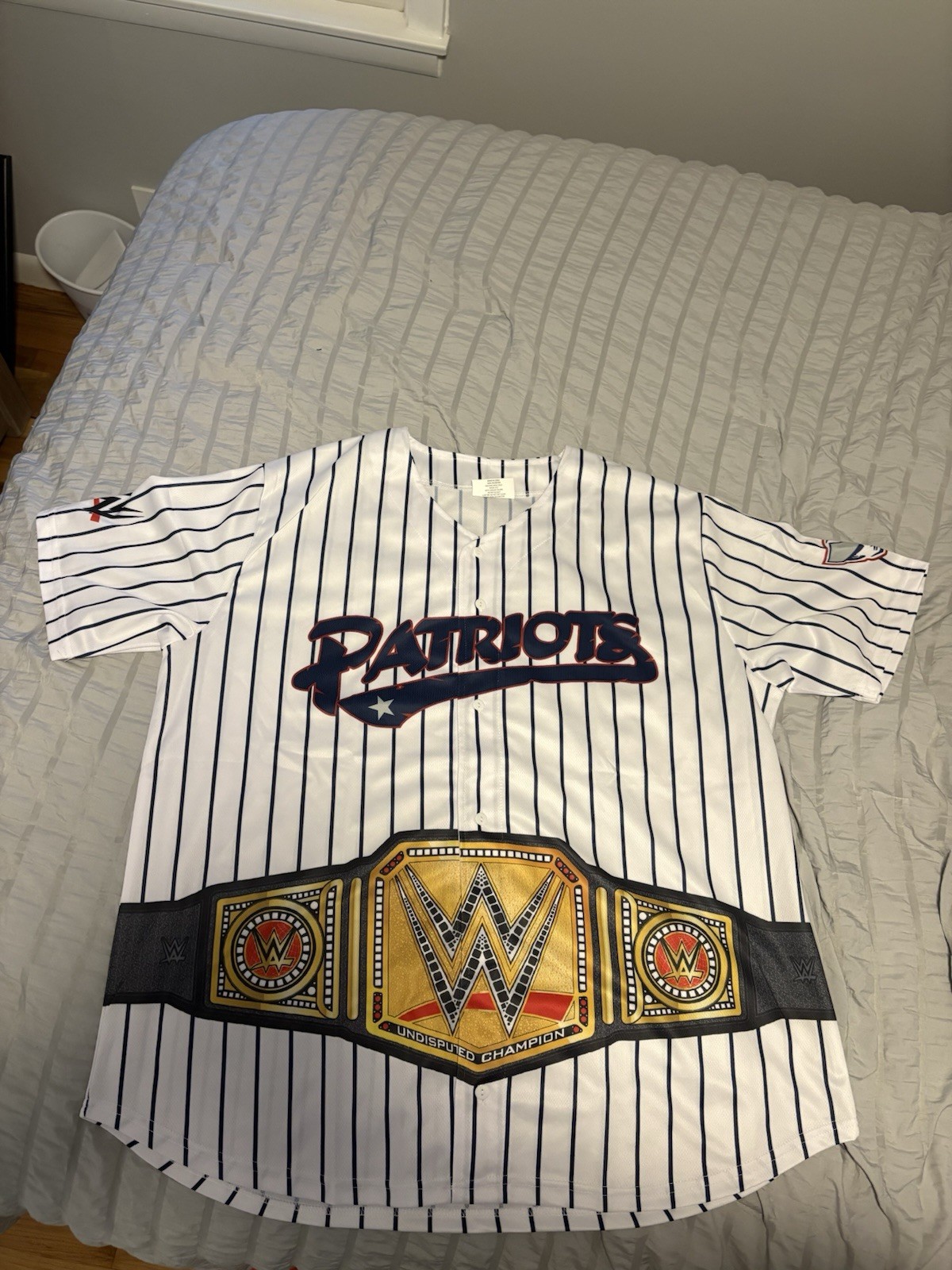 Somerset Patriots WWE Jersey Giveaway Size XL