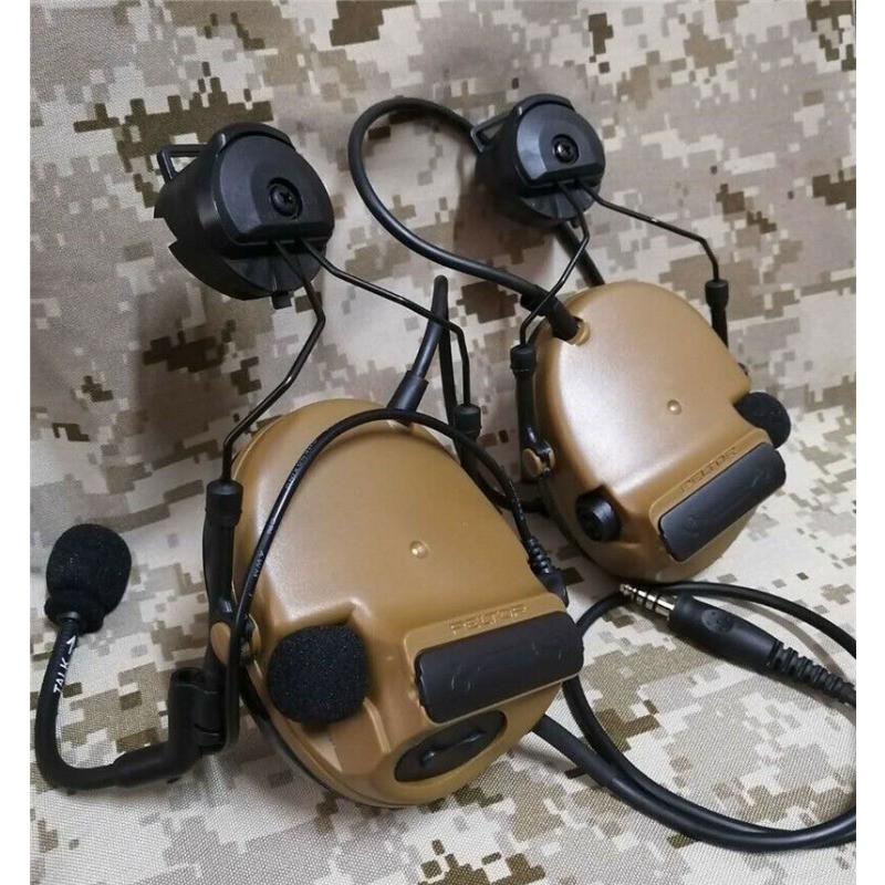 US PELTOR Comtac III C3 Tactical Headset Helmet Ver. Noise Reduction Headphone US PELTOR Comtac III C3 Tactical Headset Helmet Ver. Noise Reduction Headphone