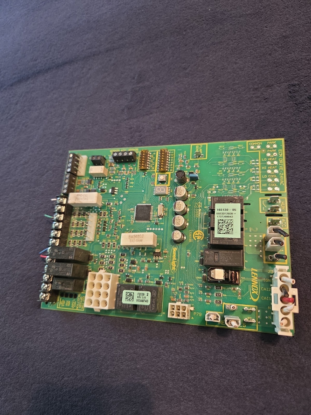 LENNOX 103130-05 Control Circuit Board SureLight S9232F2039