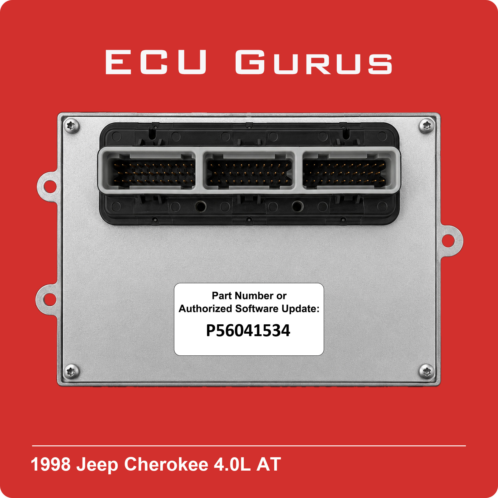 1998 Jeep Cherokee 4.0L Engine Computer P56041534 