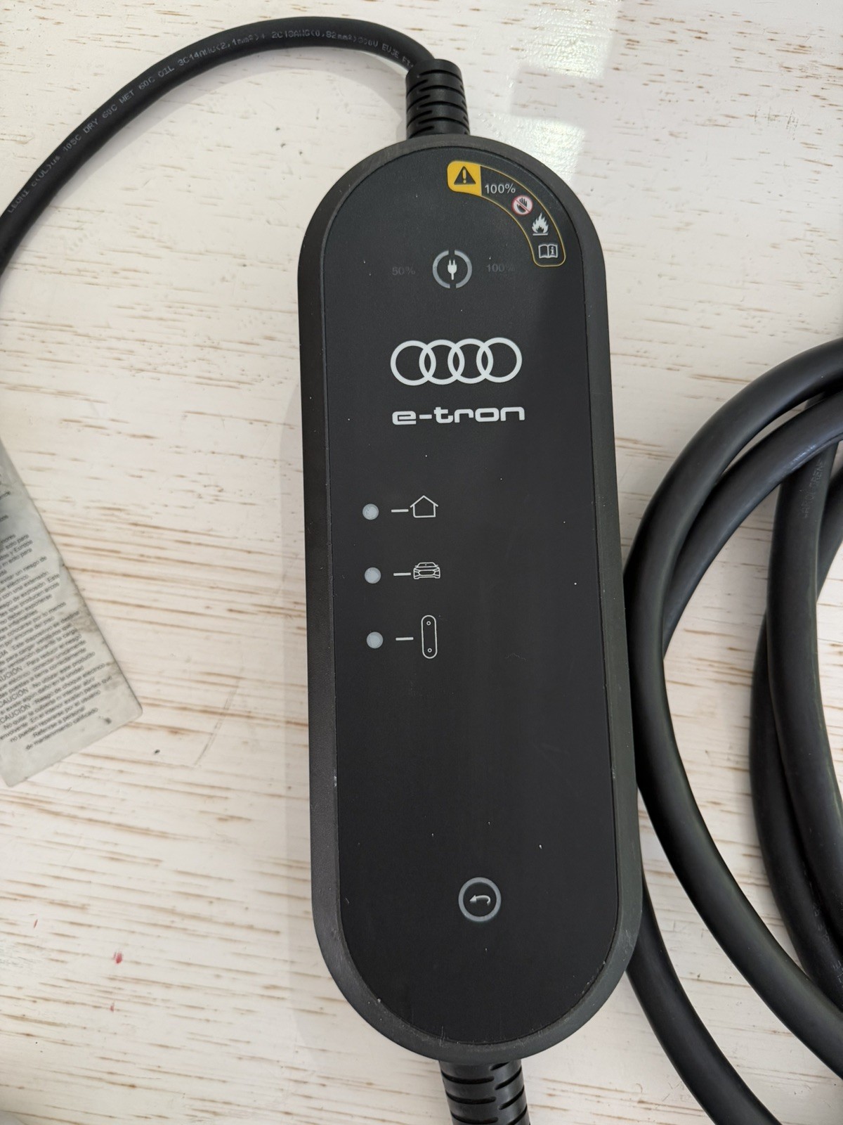 audi e-tron ev charger audi e-tron ev charger