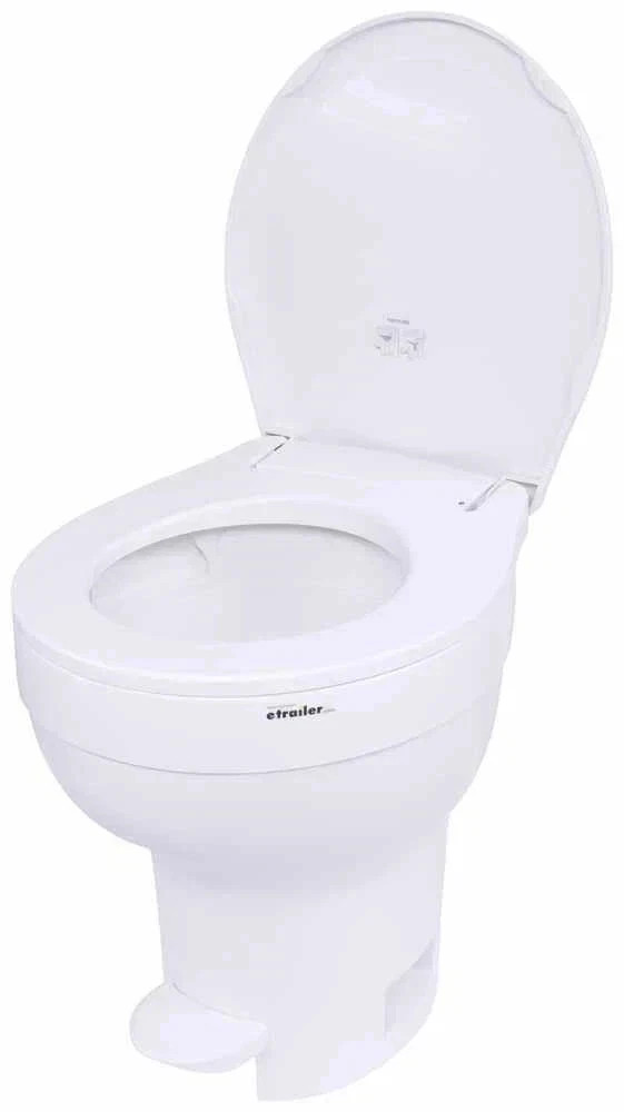 Thetford 31835 RV Aqua-Magic VI Permanent SloClose Toilet High Profile White