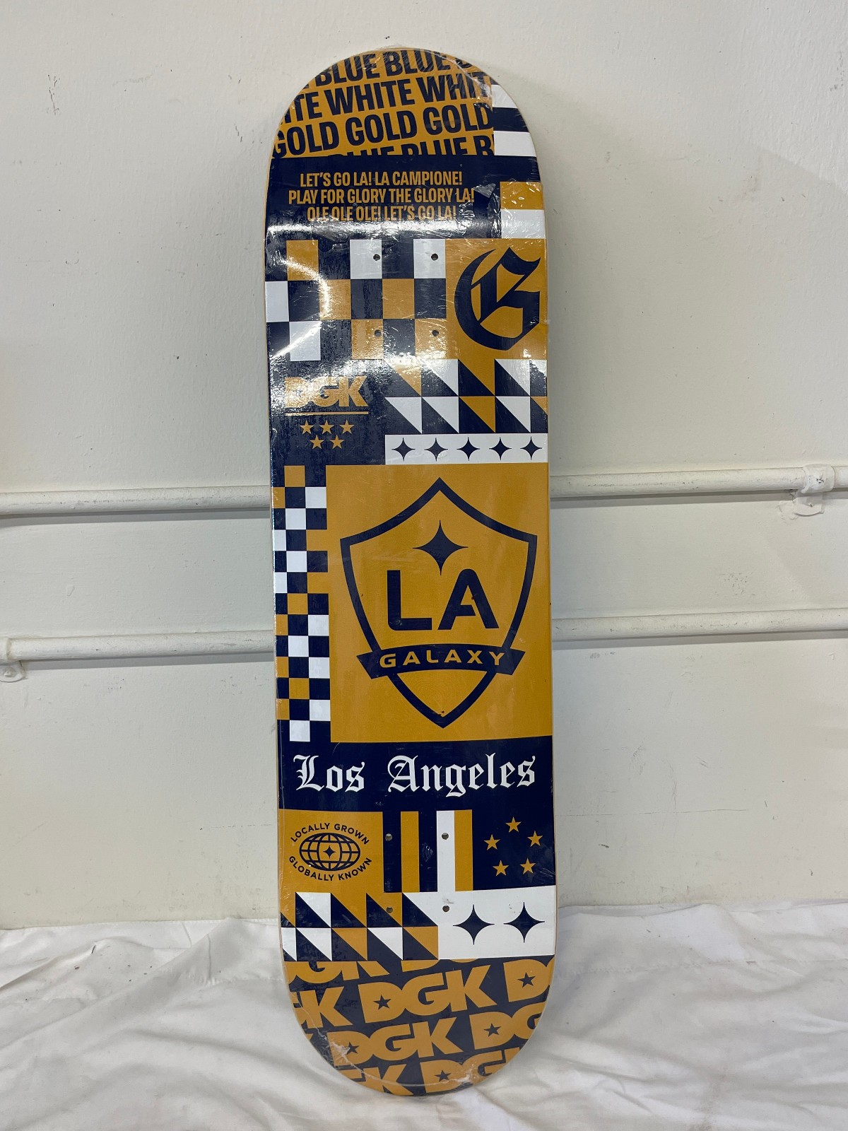DGK x LA Galaxy Limited Edition Collaboration Skateboard Deck