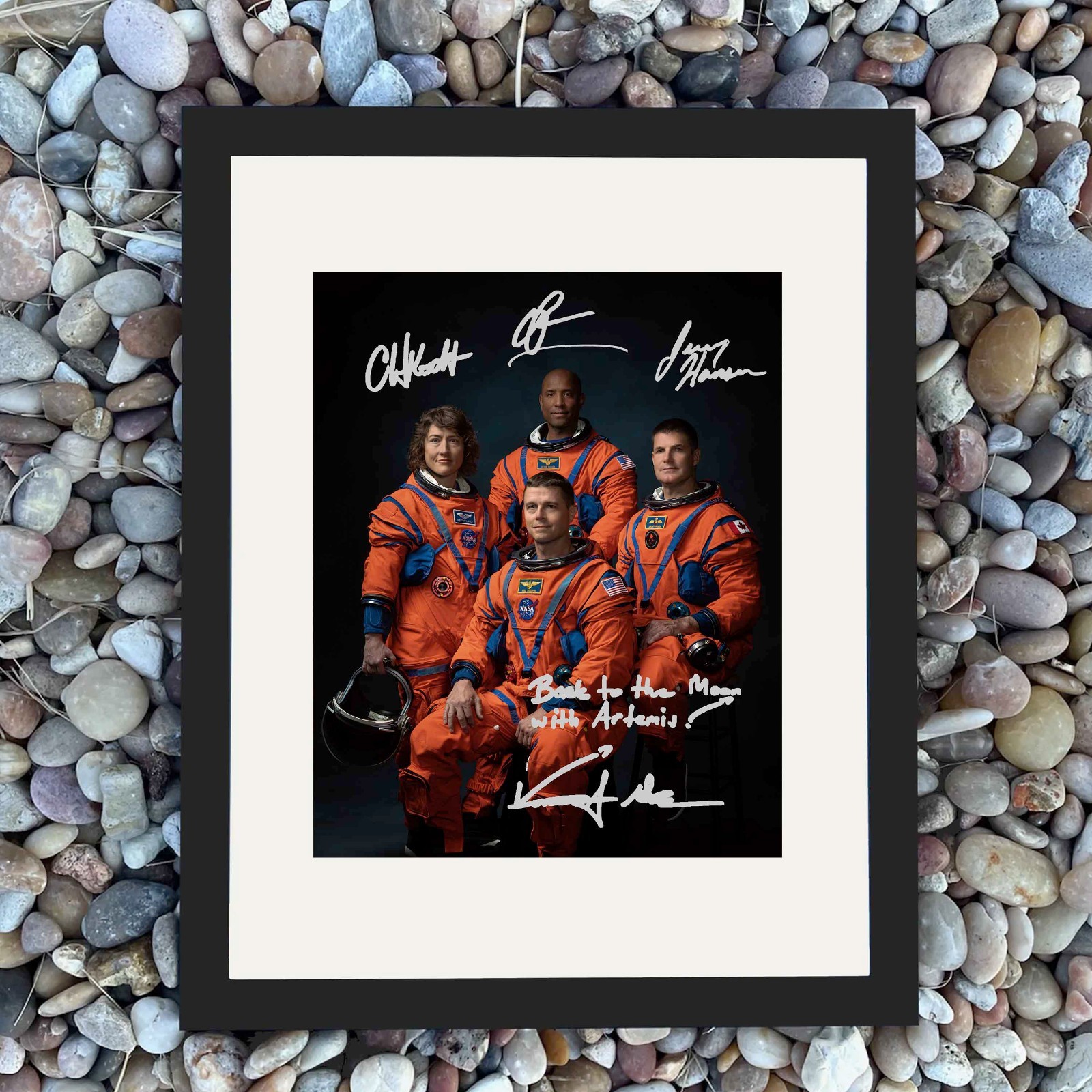Artemis II Autograph Signed REPRINT Crew Signed Moon Mission NASA Astronauts