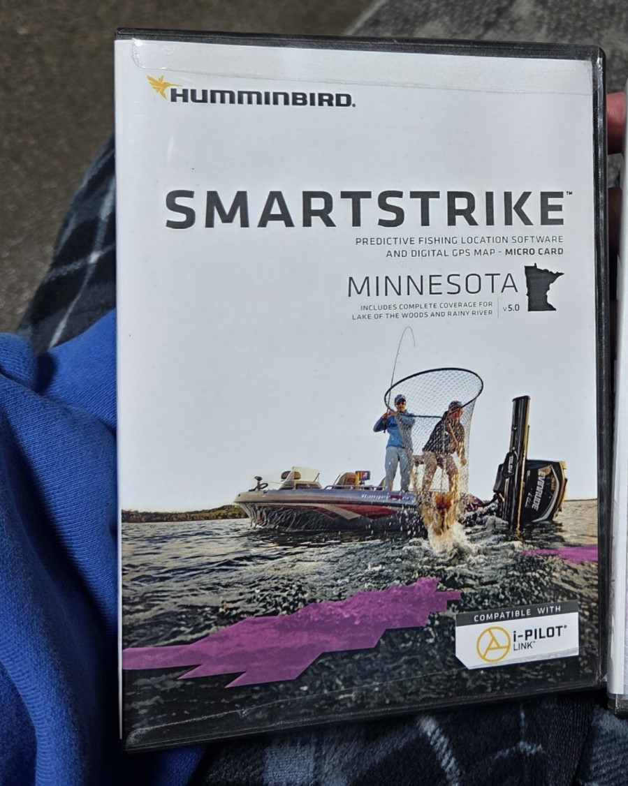 Humminbird, Smartstrike, Minnesota v5.0, new. Smart Strike, LOW & Rainy lake