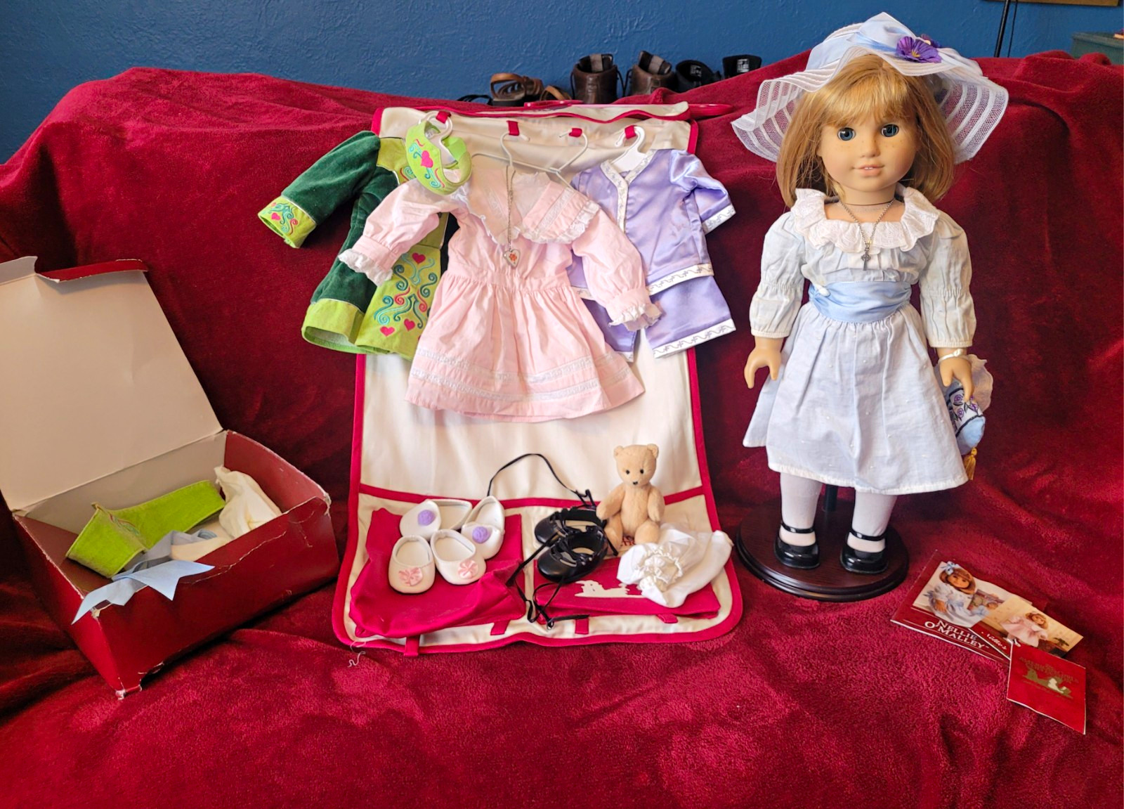 Vintage Pleasant Company American Girl Nellie O'Malley 18 in Doll Lot Vintage Pleasant Company American Girl Nellie O'Malley 18 in Doll Lot