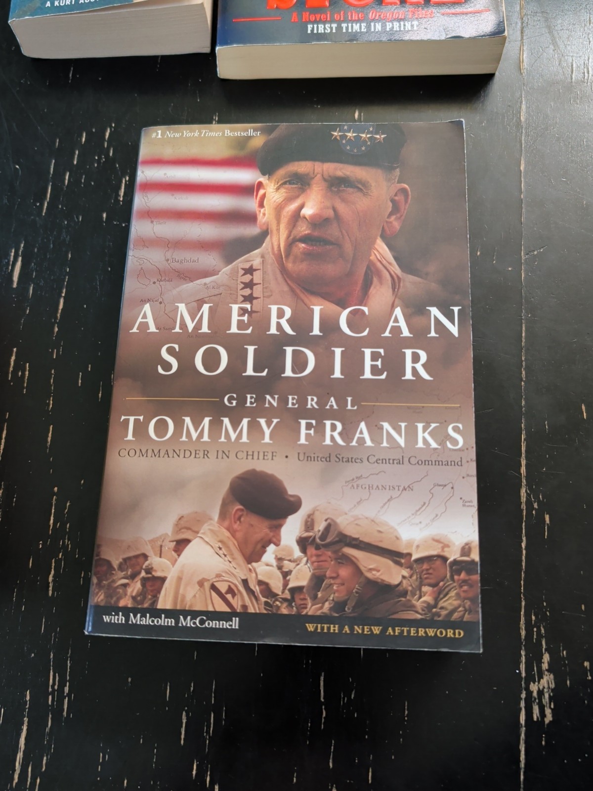 American Soldier General Tommy Franks first edition 2004 Malcolm McConnell book