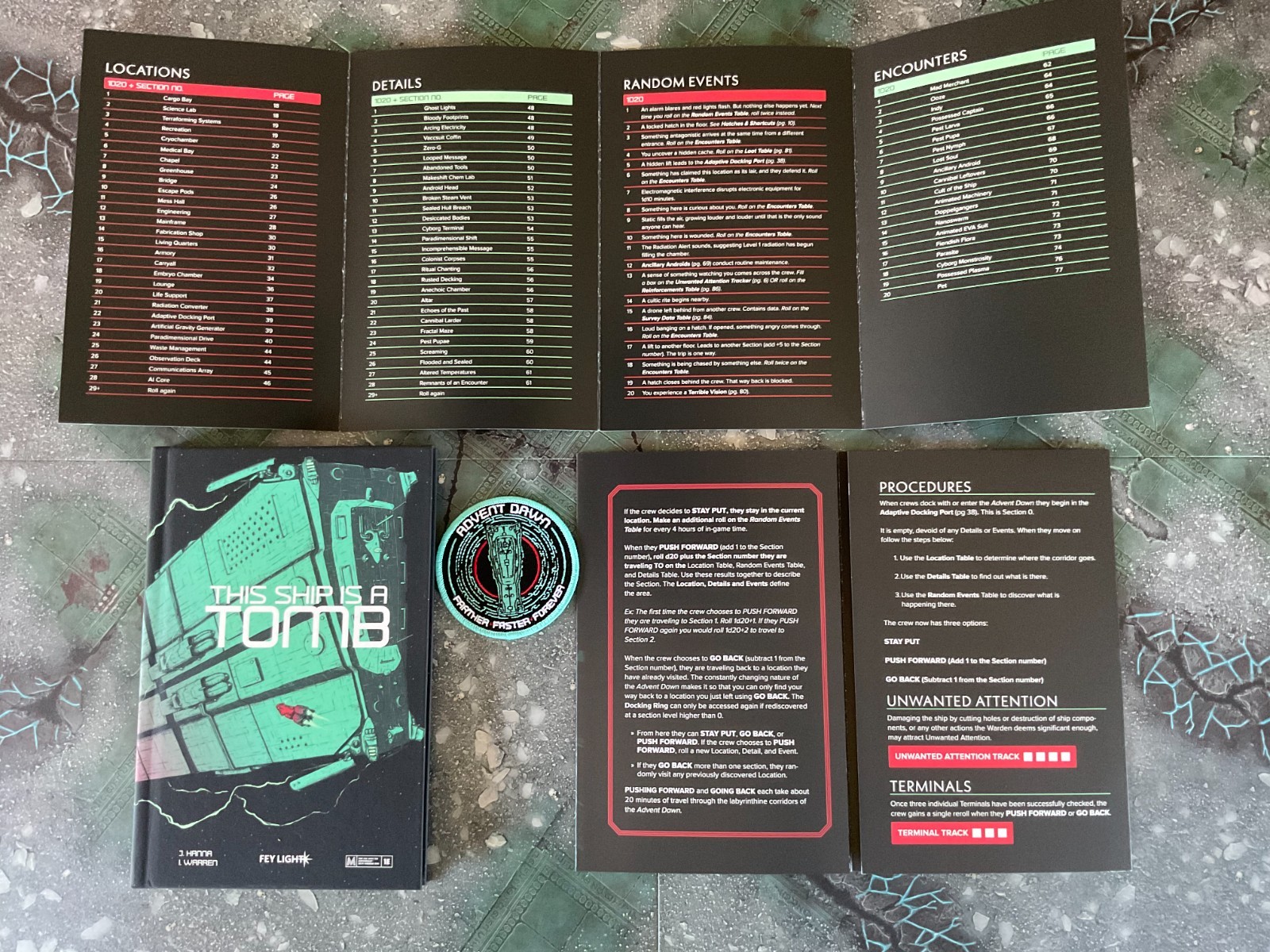 Mothership Sci-Fi Horror RPG THIS SHIP IS A TOMB lot new Mothership Sci-Fi Horror RPG THIS SHIP IS A TOMB lot new