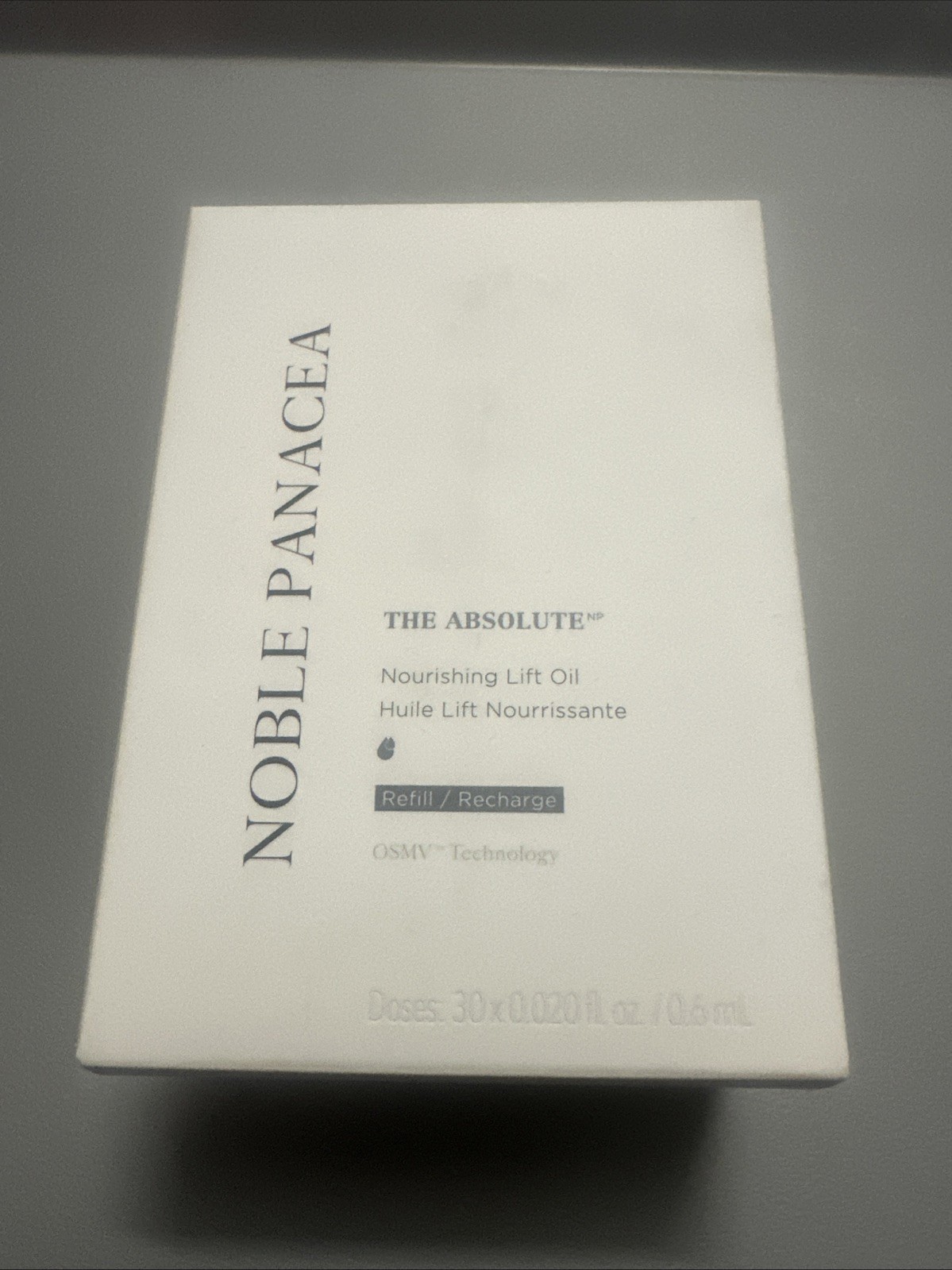 Brand New NOBLE PANACEA THE ABSOLUTE NOURISHING Lift OIL REFILL 30doses Brand New NOBLE PANACEA THE ABSOLUTE NOURISHING Lift OIL REFILL 30doses