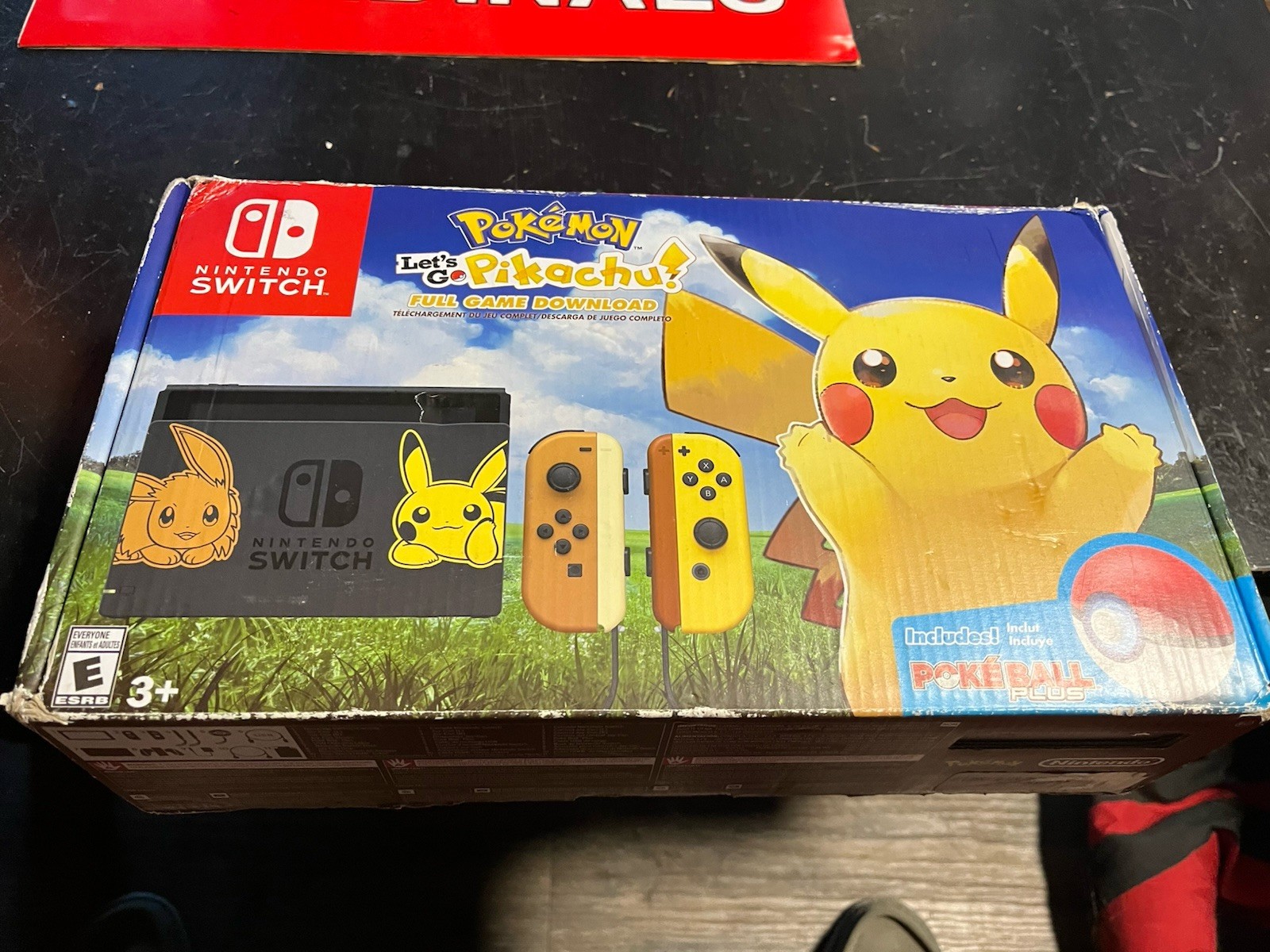 Nintendo Switch Console Let’s Go Pikachu + Poke Ball Plus Edition CIB Nintendo Switch Console Let’s Go Pikachu + Poke Ball Plus Edition CIB