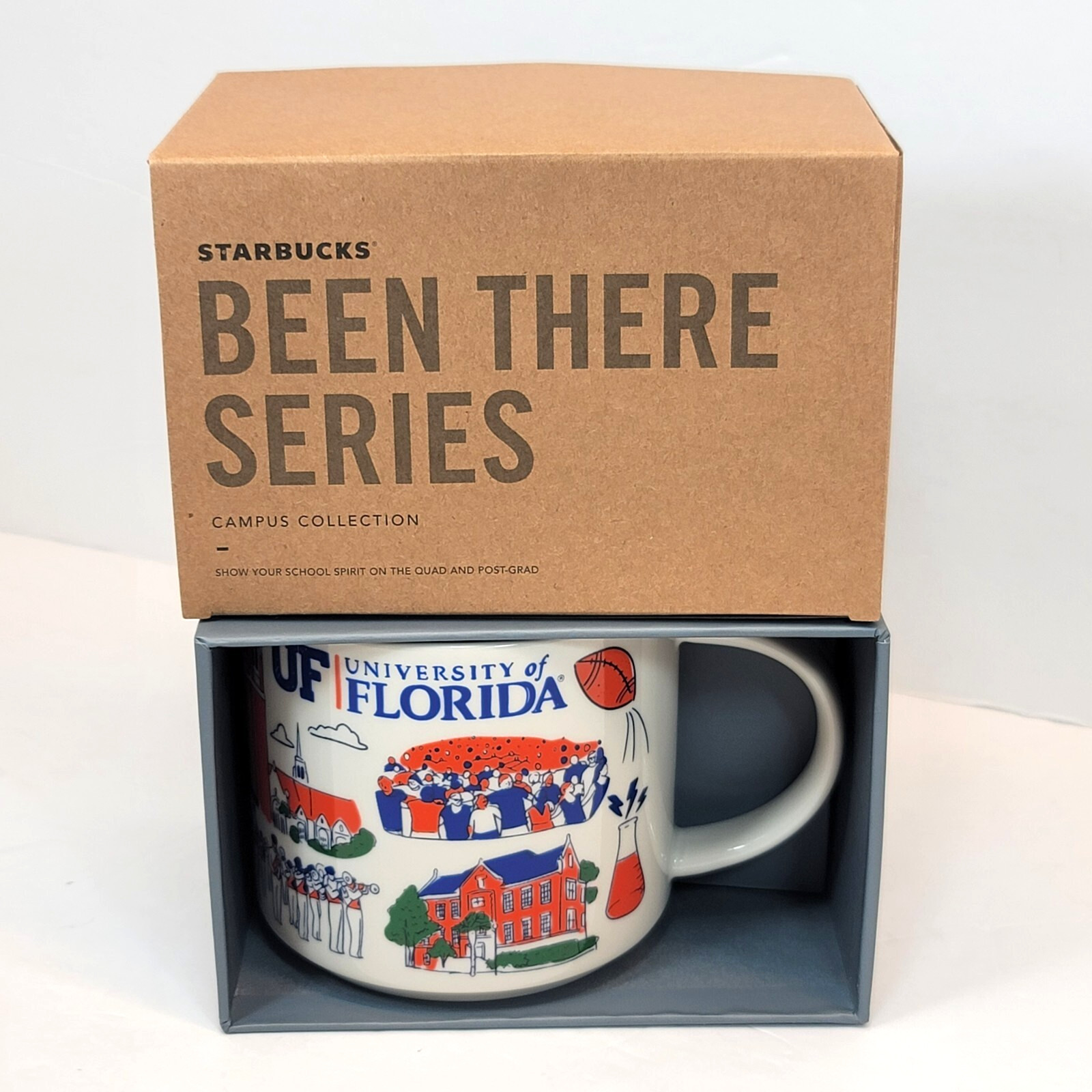 UF Starbucks Mug University of Florida Gators Collectable Been There Series NIB