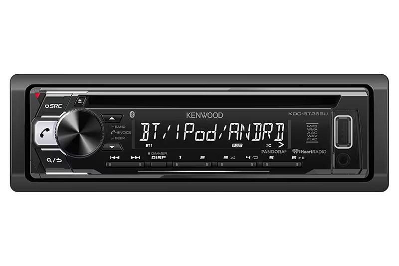 Kenwood KDC-BT282U CD Receiver w/ Bluetooth AM FM CD