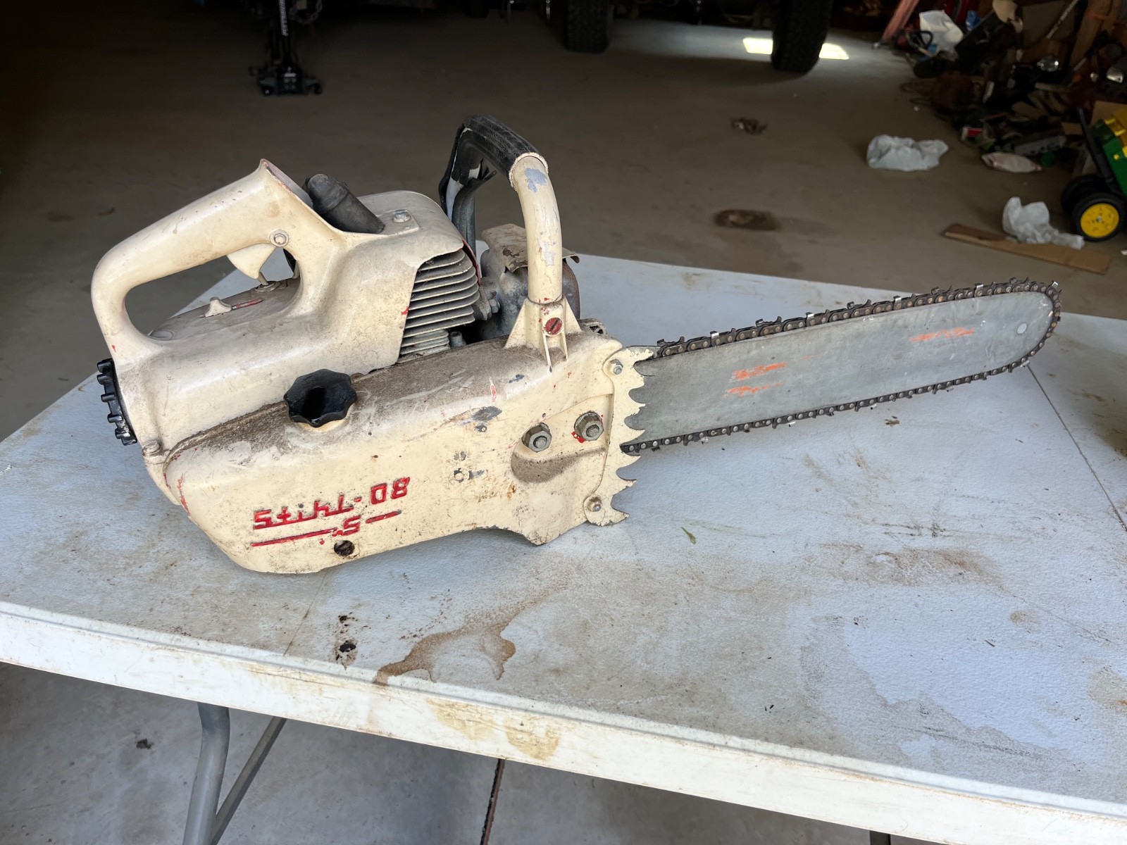 Stihl 08 Super Vintage Chainsaw 08S Power Head Only For Parts or Repair