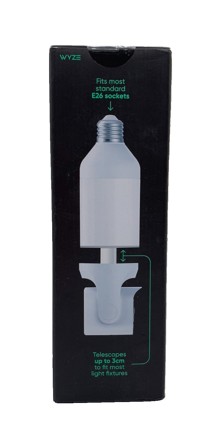 Wyze Bulb Cam 2K Security Camera 800 Lumens E26 Socket Smart Light NEW