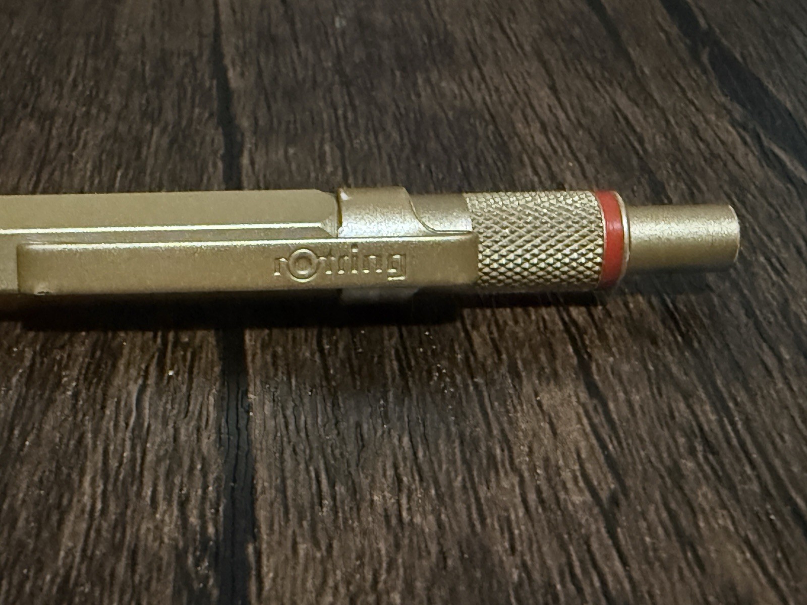 rOtring 600 2.0mm Mechanical Drafting Pencil Lead Holder Silver Metal