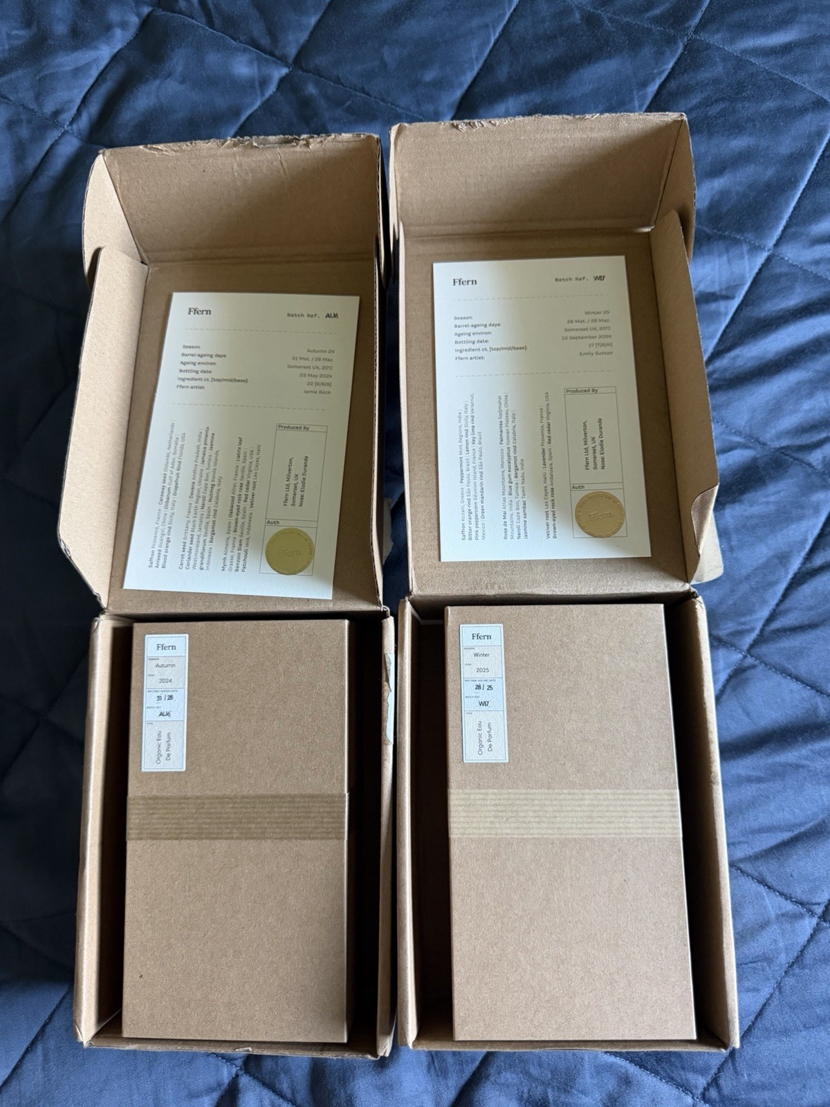 Ffern Organic Eau de Parfum Spray 30 ml Regular Size Autumn 2024 & Winter 2025