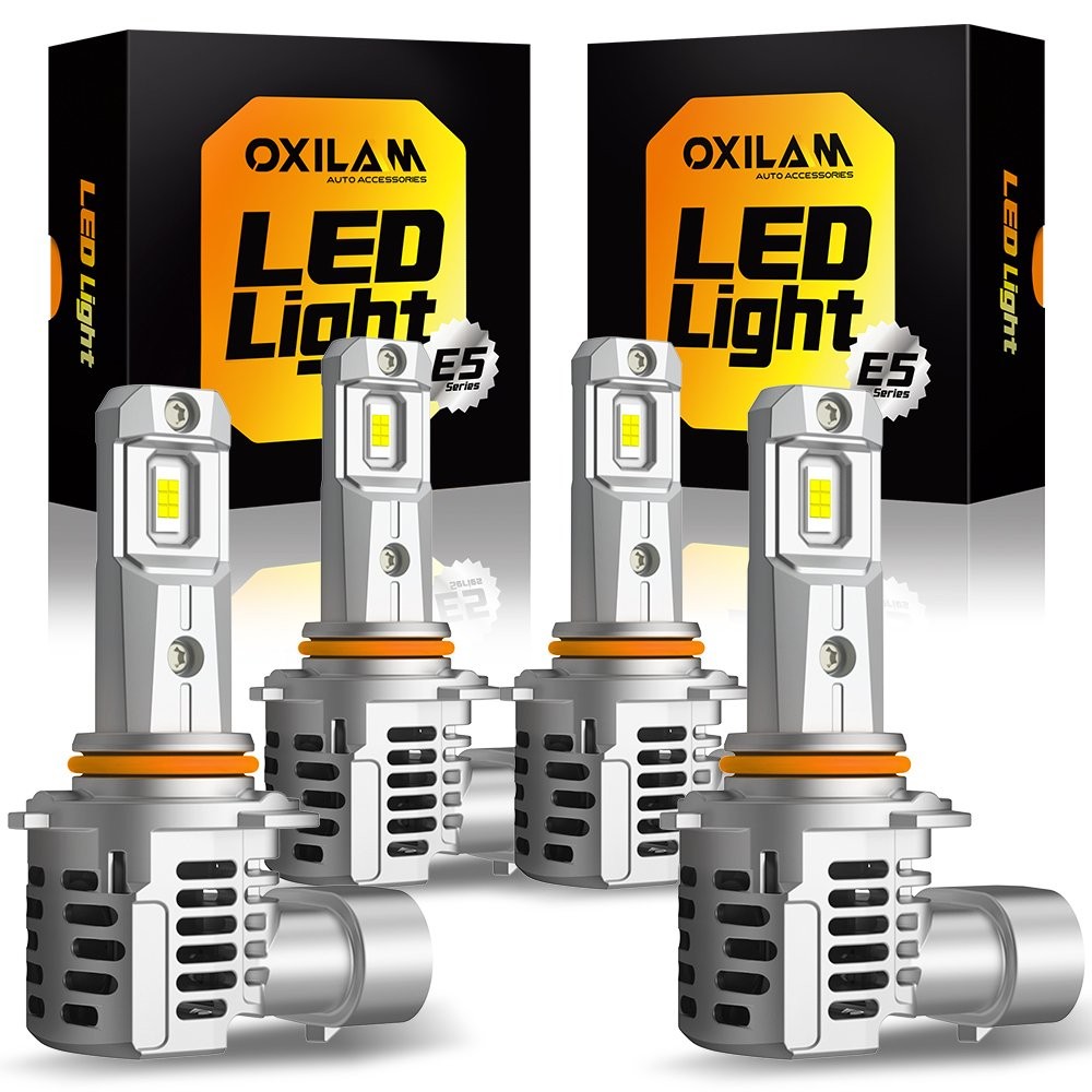 OXILAM 33000LM 9005 9006 LED High Beam Low Headlight Beam Bulb Super USA Bright