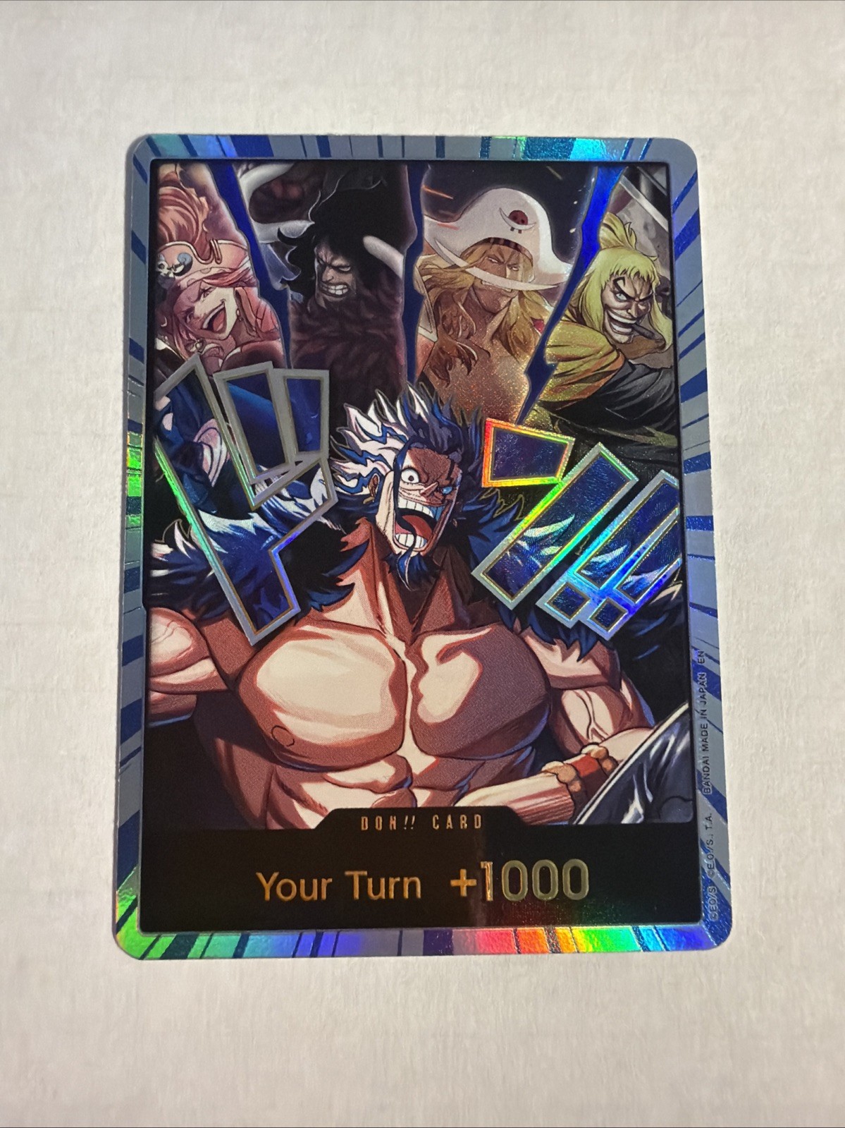 OP-17 Rocks.D.Xebec Alternate Art Don (Diamond Don)