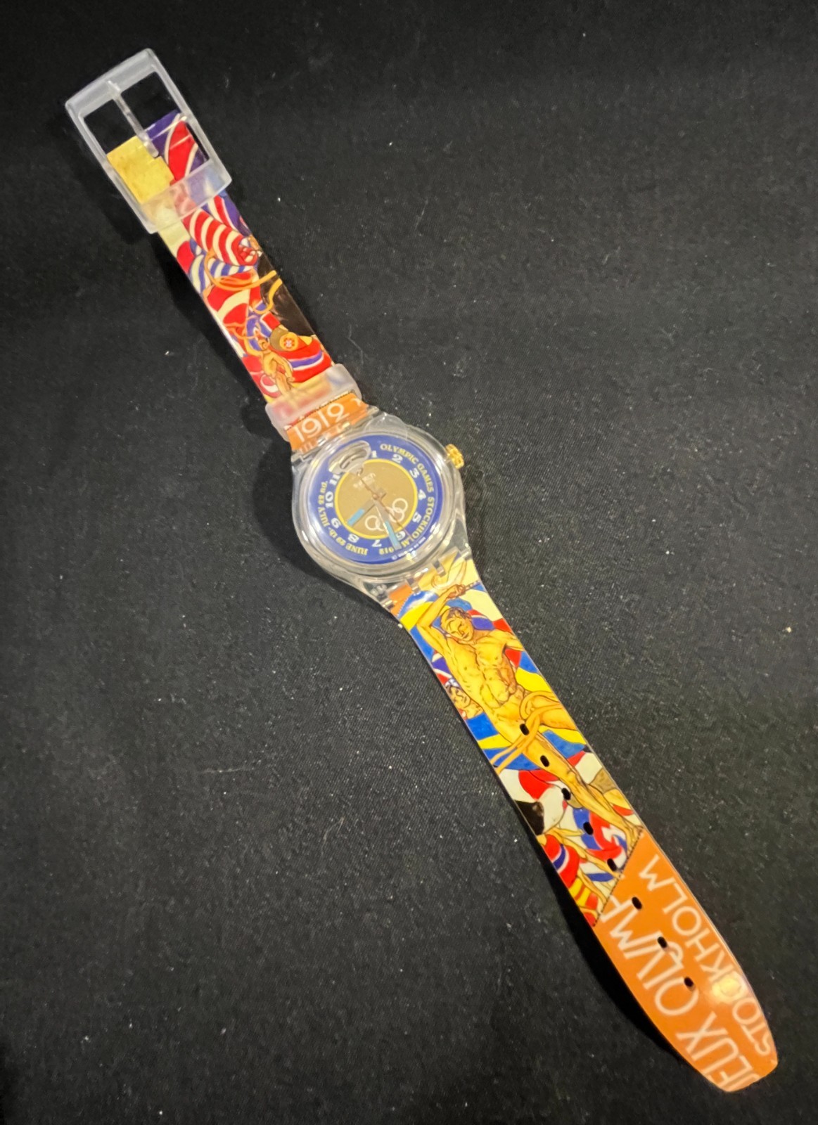 Stockholm 1912 Model SAZ103 (1994)  Swatch Watch