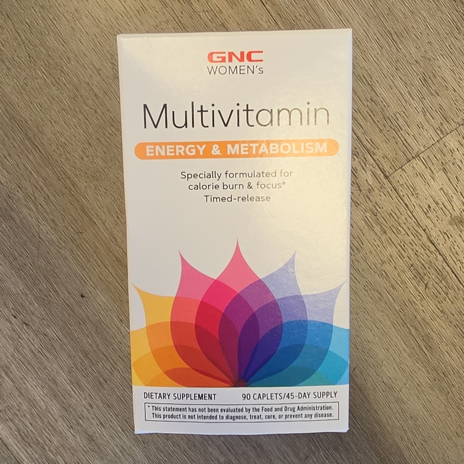 GNC Women’s Multivitamin Energy & Metabolism Timed-Release 90 Caplets