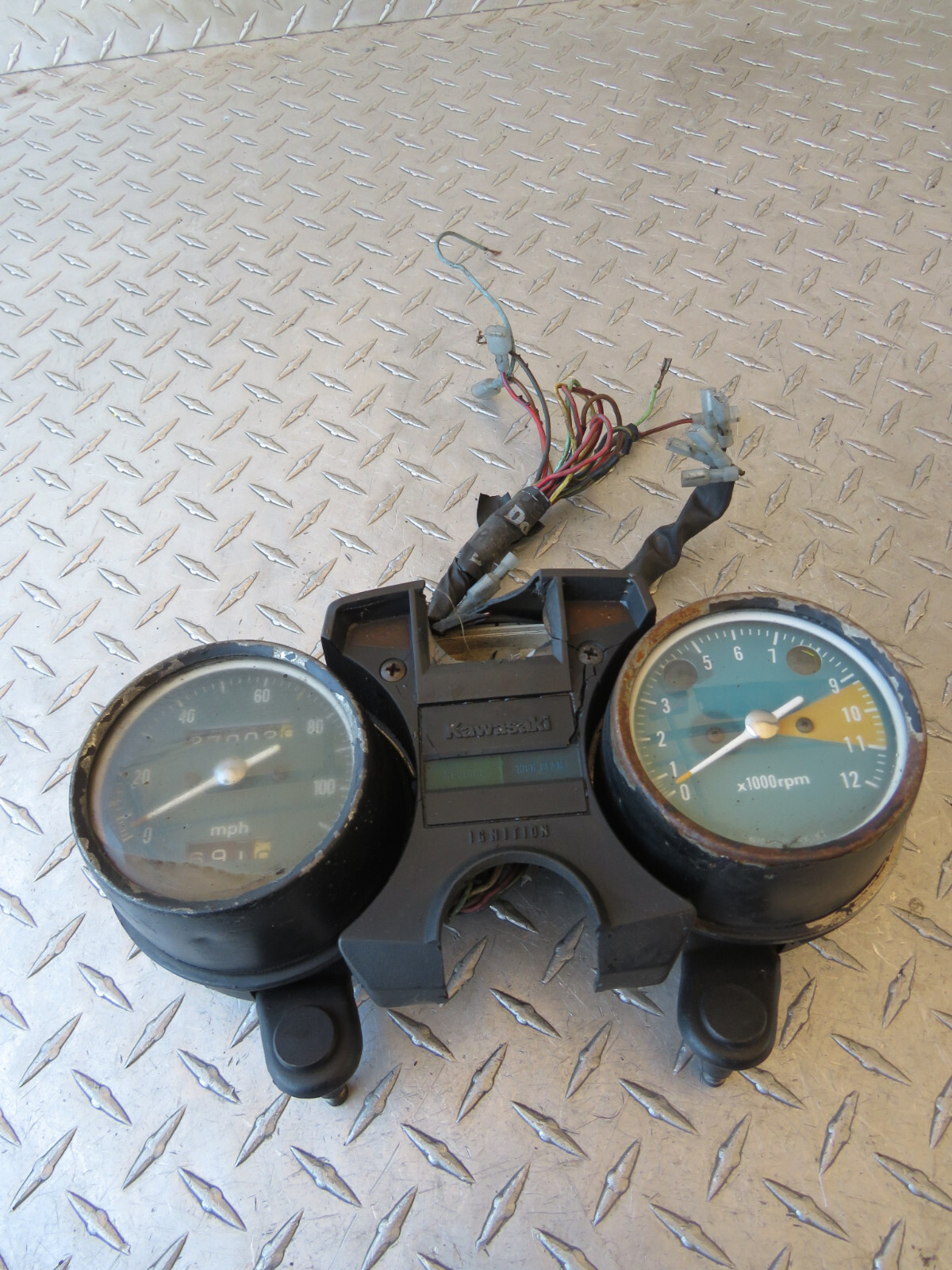 1983 83 KAWASAKI KZ550A KZ 550A 550 SPEEDOMETER GAUGES