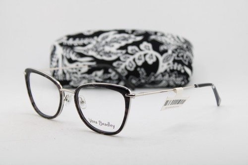 NEW VERA BRADLEY VERITY BLACK BANDANA DITSY FLORAL AUTHENTIC EYEGLASSES 51-18