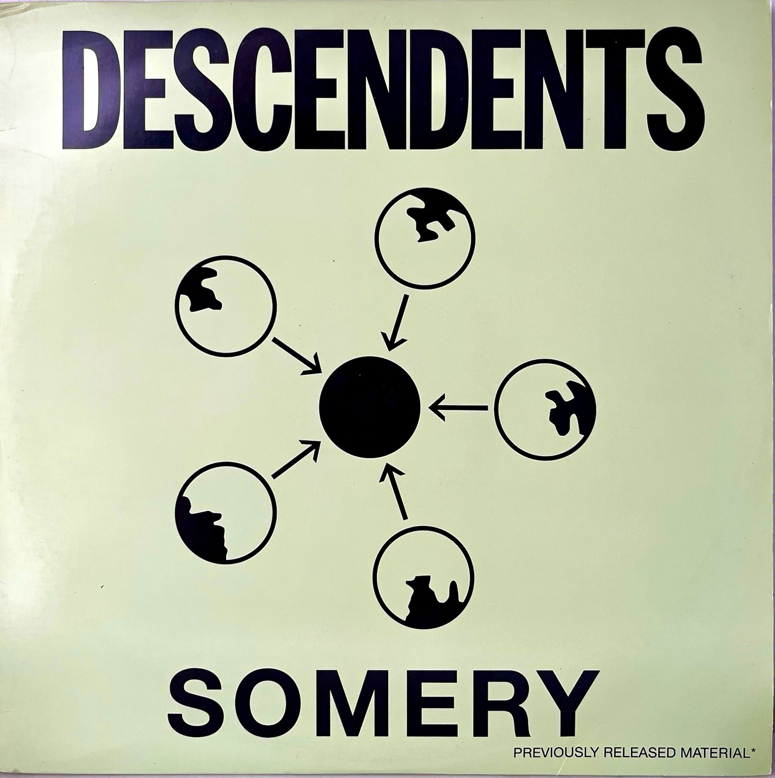 Descendents Somery 2LP SST 259 Rainbo RE-1 Matrix Variant NO KDISC Punk Vinyl