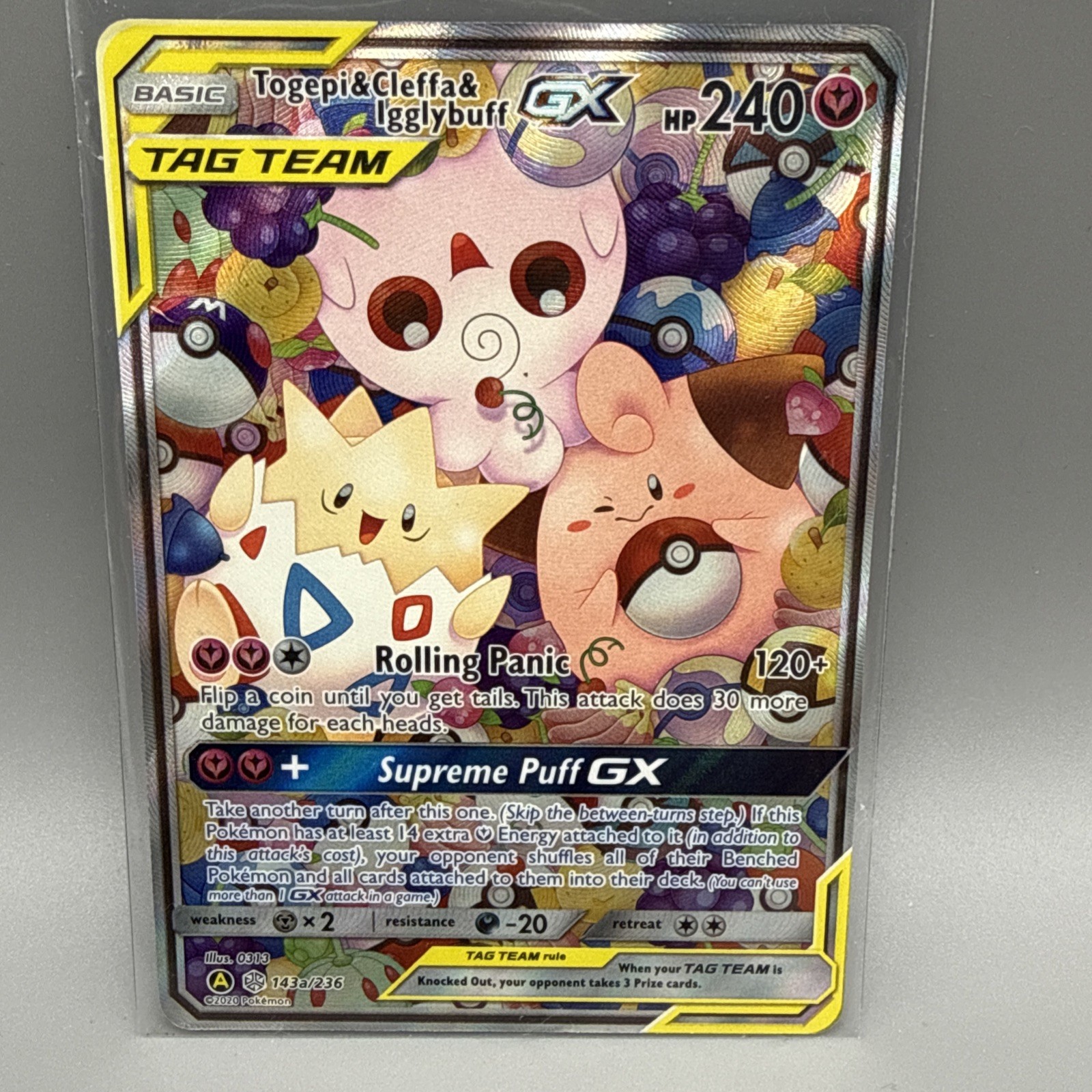 Togepi & Cleffa & Igglybuff GX 143a/236 Promo Alternate Art Promos NM