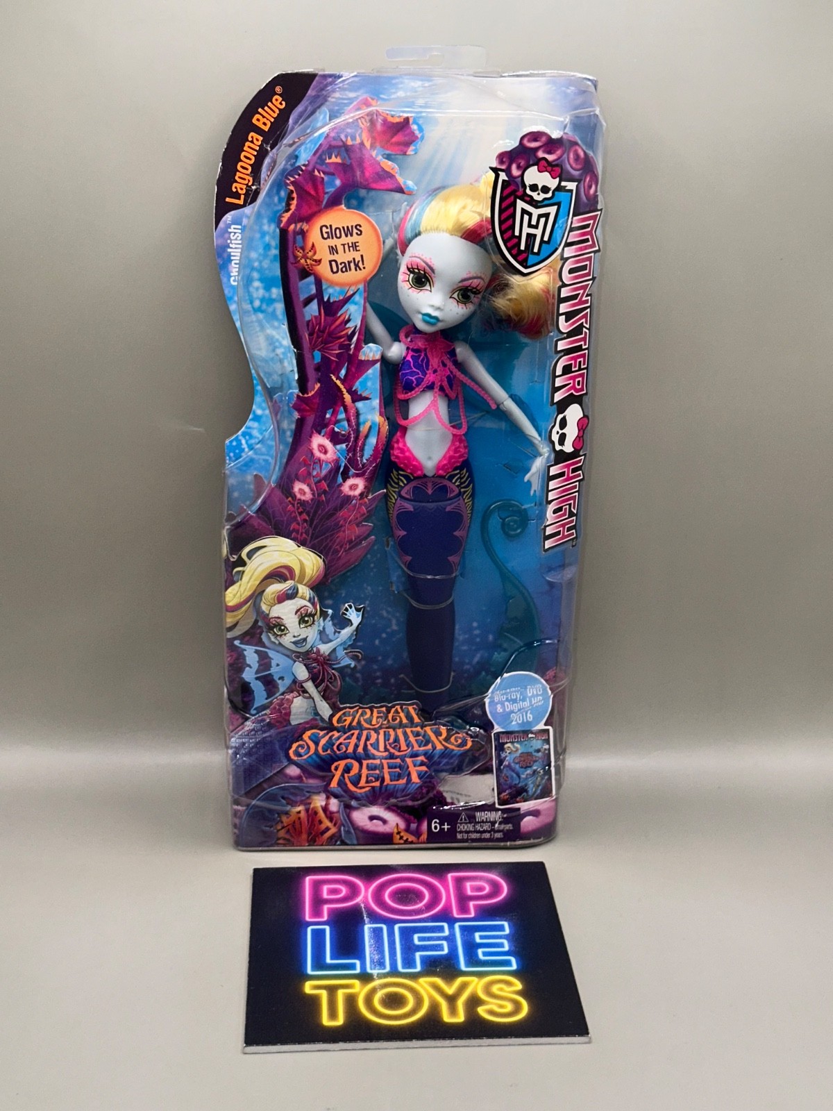 2015 Mattel Monster High Great Scarrier Reef “Lagoona Blue” #DGB56 *NRFB*