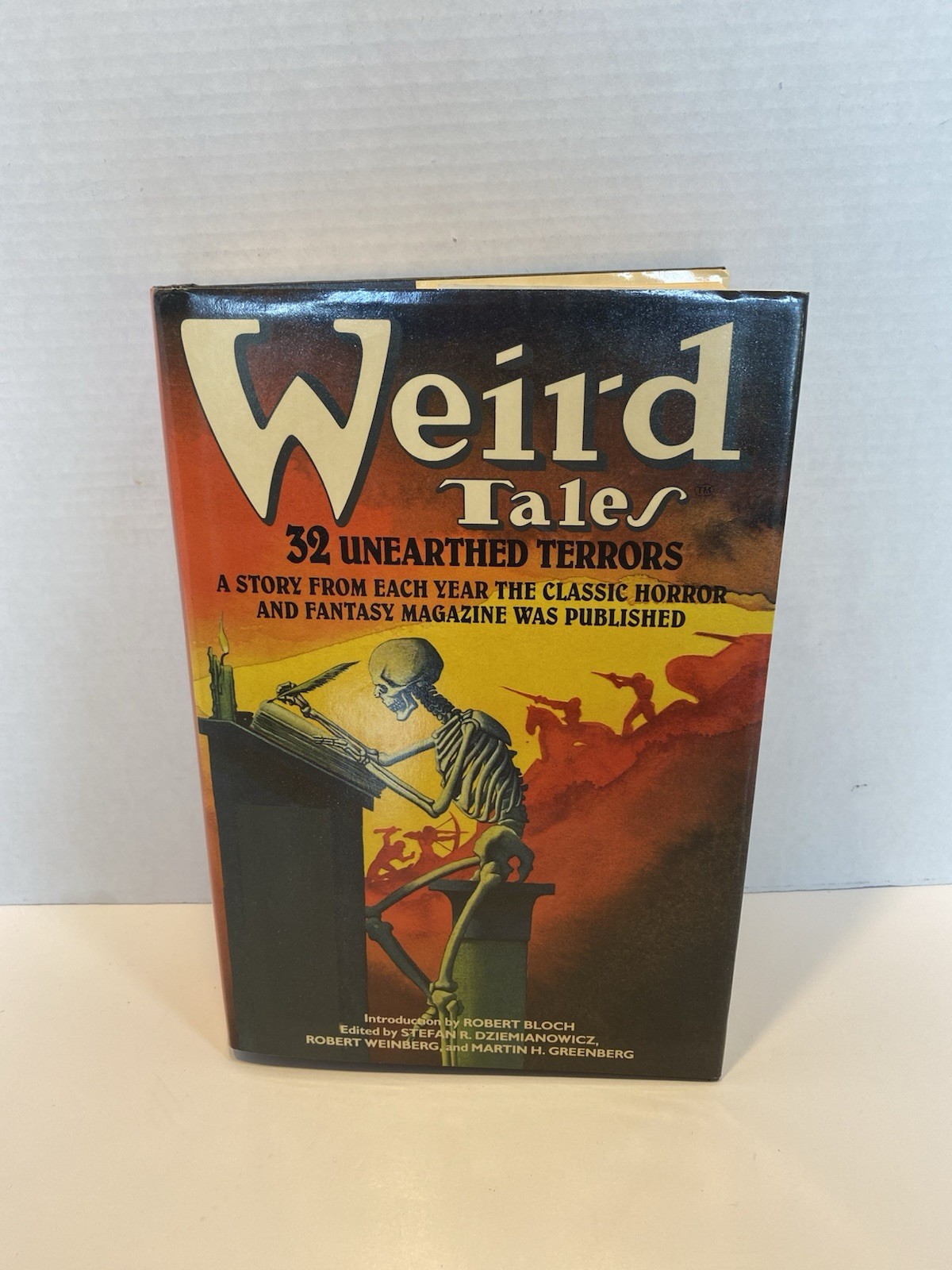 Weird Tales edited by Dziemianowicz Weinberg & Greenberg - 1988 hardcover 