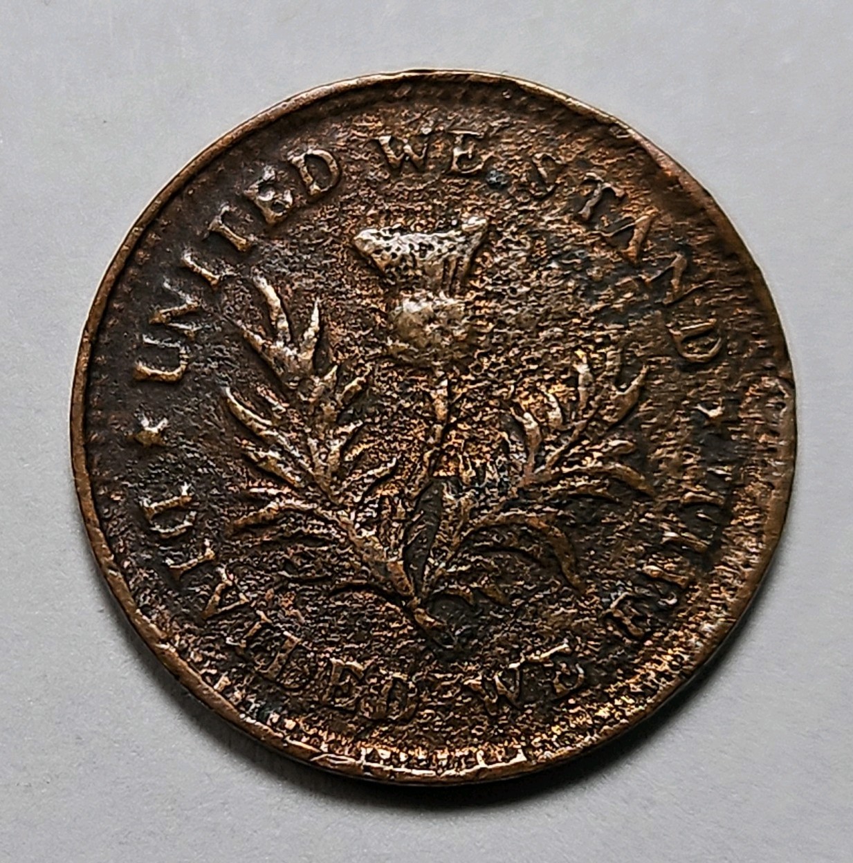 1863 Civil War Token James B. Childs Wooster Ohio 