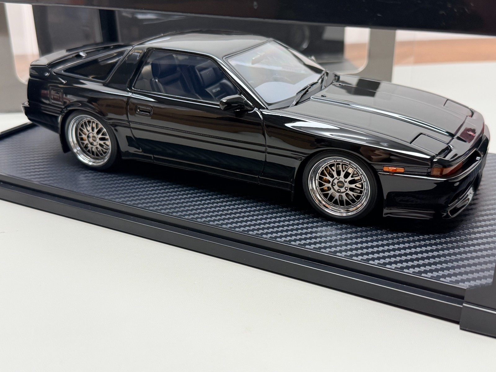 Ignition Model 1/18 Toyota Supra 3.0GT LIMITED (MA70) Black JDM IG3515