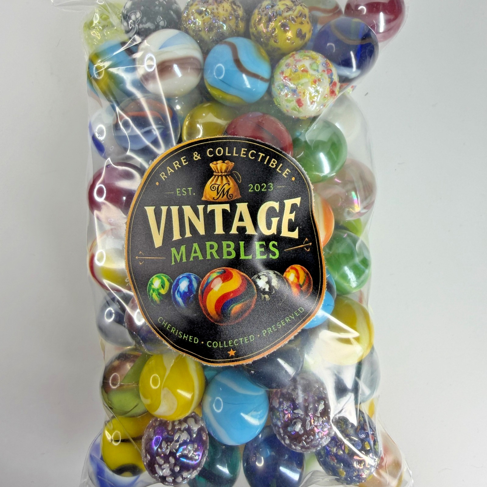 100 Premium Vacor Marbles 2-Of Each Edition Variety Pack New Mint 5/8