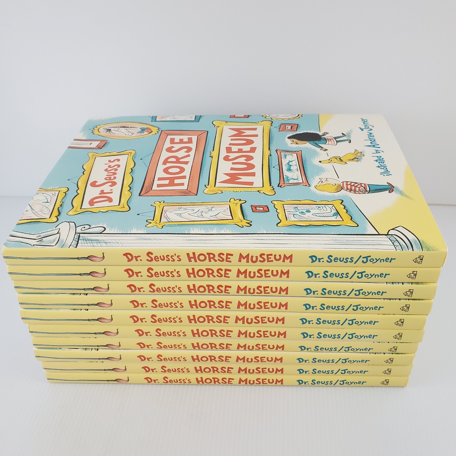 Lot of 10 Dr Seuss\'s Horse Museum by Andrew Joyner and Dr Seuss 2019 HC DJ 1st