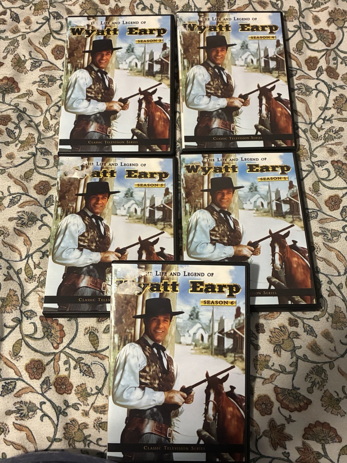 Lot: The Life and Legend of Wyatt Earp: Season 1, 3, 4, 5 & 6 DVD, 2015)