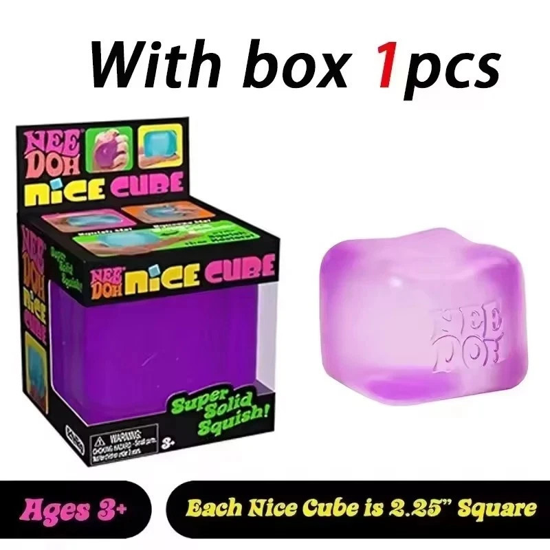 NEW NeeDoh Nice Cube Super Solid Squish Sensory Fidget Toy NEW NeeDoh Nice Cube Super Solid Squish Sensory Fidget Toy