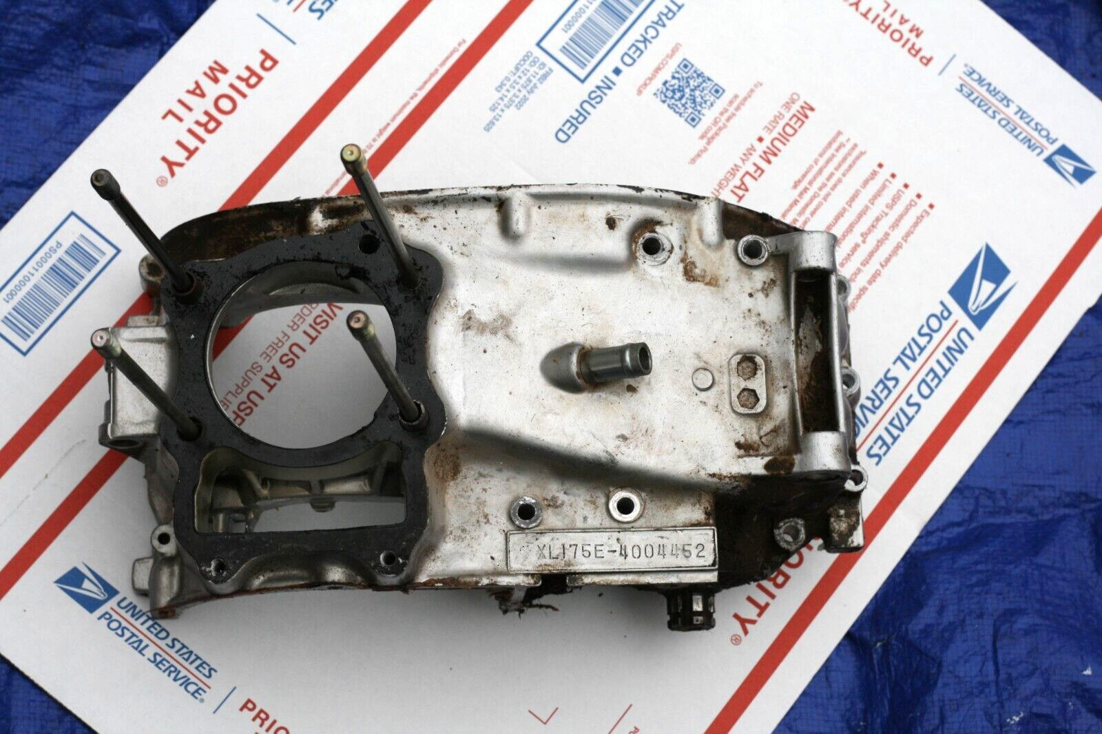 1973-78 HONDA XL175 OEM TOP ENGINE CASE W/BACK TRANNY (SEE BELOW) 1973-78 HONDA XL175 OEM TOP ENGINE CASE W/BACK TRANNY (SEE BELOW)